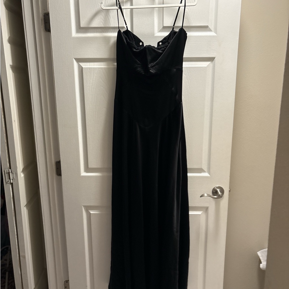 House of CB Black Prom Dress